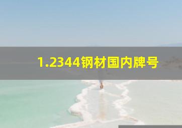 1.2344钢材国内牌号