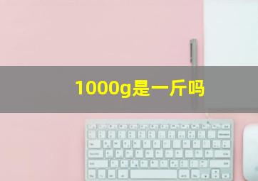 1000g是一斤吗