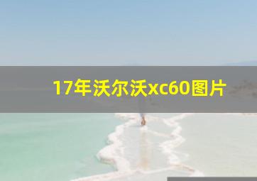 17年沃尔沃xc60图片