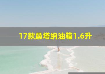 17款桑塔纳油箱1.6升