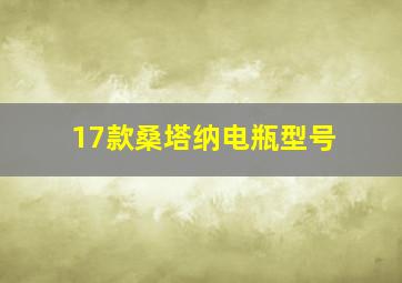 17款桑塔纳电瓶型号