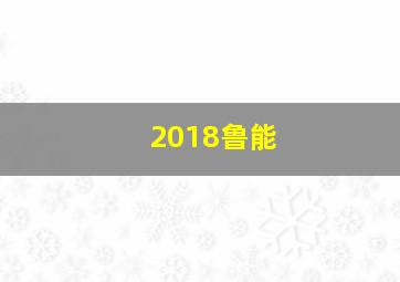 2018鲁能