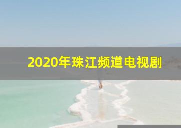 2020年珠江频道电视剧