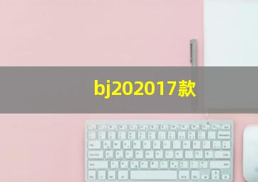 bj202017款