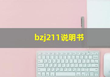 bzj211说明书