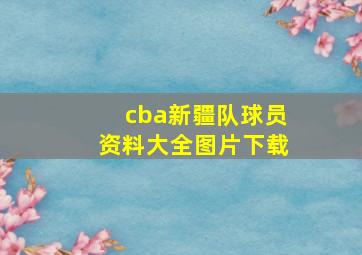 cba新疆队球员资料大全图片下载