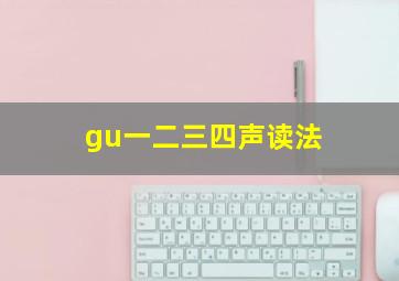 gu一二三四声读法