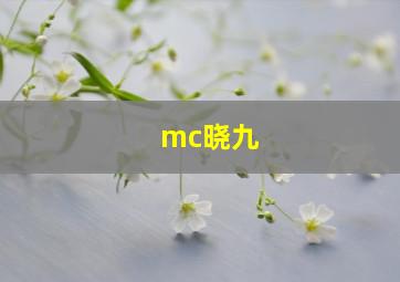 mc晓九