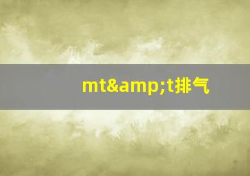 mt&t排气