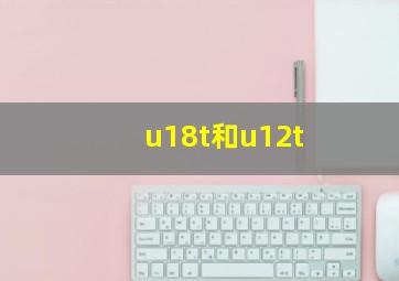 u18t和u12t