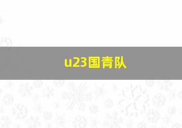 u23国青队