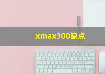 xmax300缺点