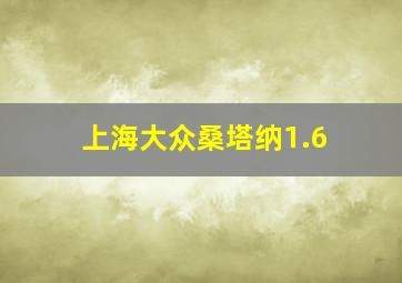 上海大众桑塔纳1.6