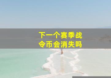 下一个赛季战令币会消失吗