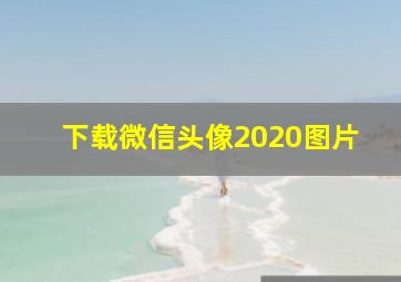 下载微信头像2020图片