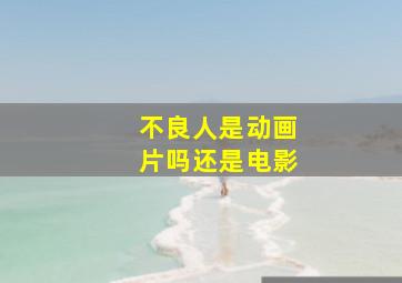 不良人是动画片吗还是电影