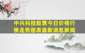 中兴科技股票今日价格行情走势图表最新消息新闻