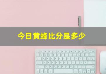 今日黄蜂比分是多少