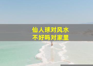 仙人球对风水不好吗对家里