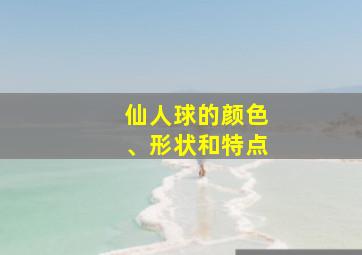 仙人球的颜色、形状和特点