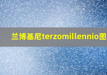 兰博基尼terzomillennio图片