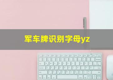 军车牌识别字母yz