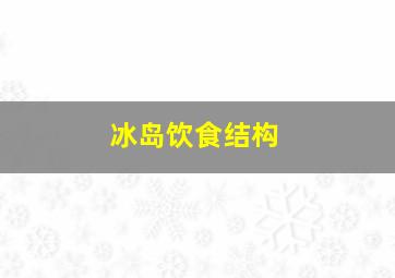 冰岛饮食结构