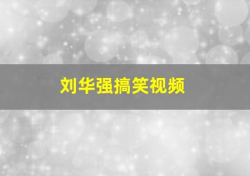 刘华强搞笑视频