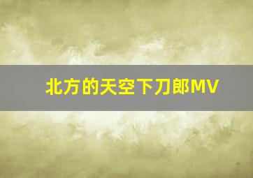 北方的天空下刀郎MV