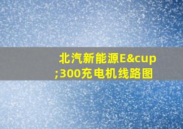 北汽新能源E∪300充电机线路图