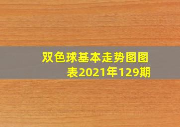 双色球基本走势图图表2021年129期