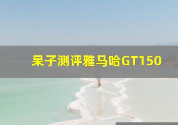 呆子测评雅马哈GT150