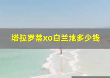 塔拉罗蒂xo白兰地多少钱