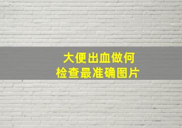 大便出血做何检查最准确图片