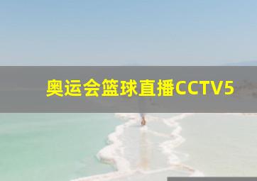 奥运会篮球直播CCTV5