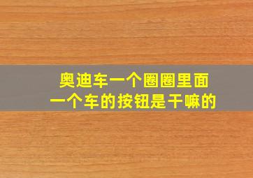 奥迪车一个圈圈里面一个车的按钮是干嘛的