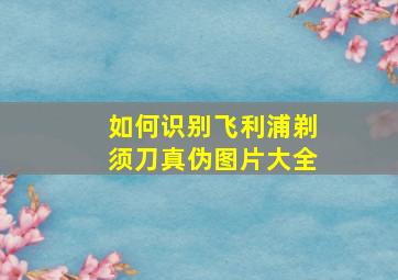 如何识别飞利浦剃须刀真伪图片大全