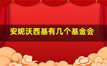 安妮沃西基有几个基金会