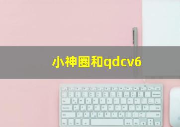 小神圈和qdcv6