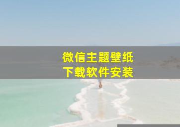 微信主题壁纸下载软件安装