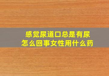 感觉尿道口总是有尿怎么回事女性用什么药