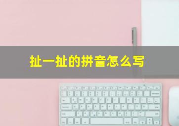 扯一扯的拼音怎么写