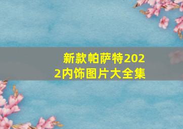 新款帕萨特2022内饰图片大全集