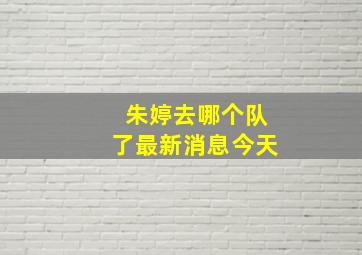 朱婷去哪个队了最新消息今天