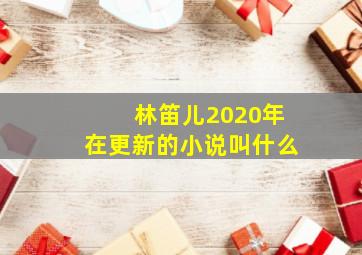 林笛儿2020年在更新的小说叫什么