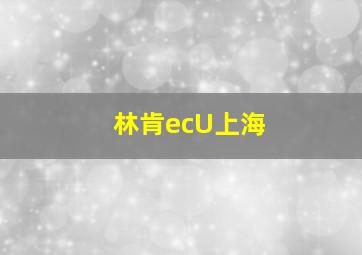 林肯ecU上海