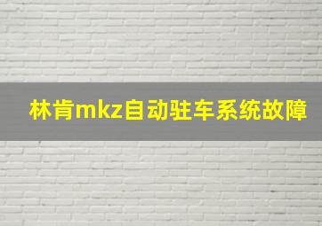 林肯mkz自动驻车系统故障