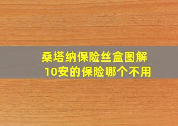 桑塔纳保险丝盒图解10安的保险哪个不用