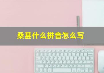 桑葚什么拼音怎么写