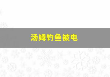 汤姆钓鱼被电